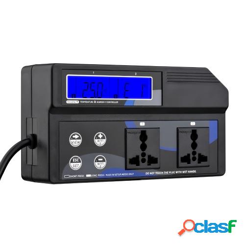 Controlador inteligente de temperatura y humedad Wifi