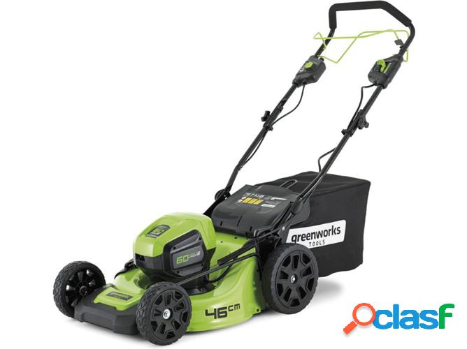 Cortacésped GREENWORKS GD60LM46SP (60 V - 46 cm)