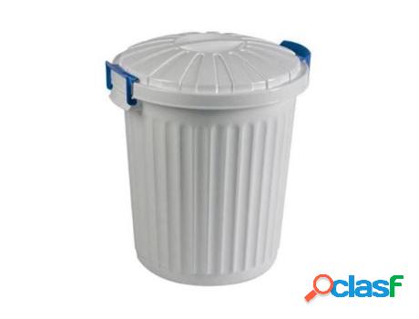 Cubo basura oscar 43 l 42x42x48cm blanco