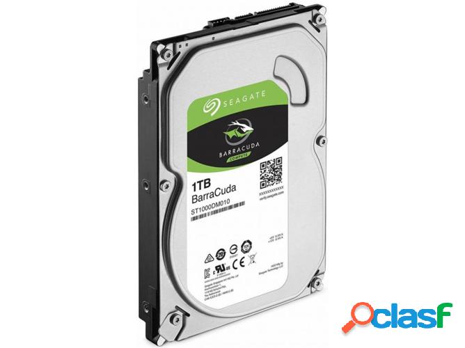 Disco HDD Interno SEAGATE ST1000DM010 (1 TB - SATA - 7200