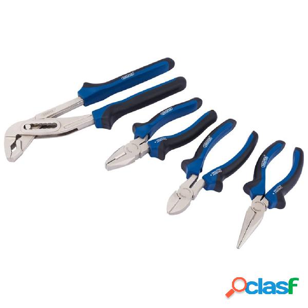 Draper Tools Set de alicates 4 piezas 81147