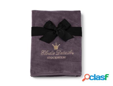 ELODIE DETAILS Manta Terciopelo Perlado Plum Love