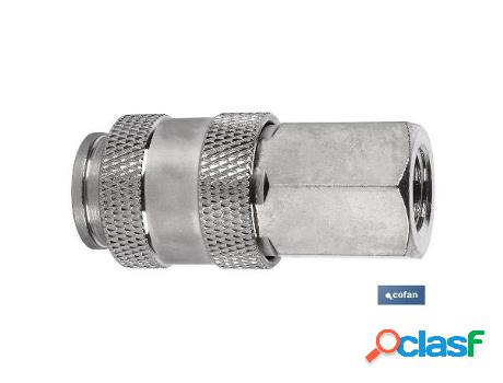 Enchufe rapido universal hembra 1/4