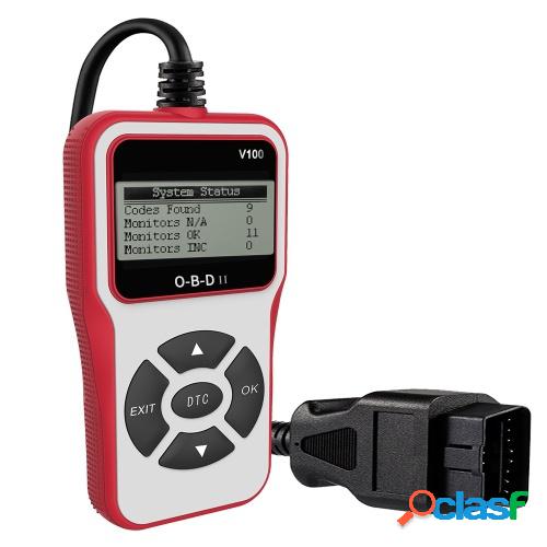 Escáner OBD II universal Lector de código de falla del