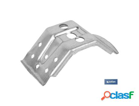 Escuadra de mesa con refuerzo 52 mm caja 20 unid.