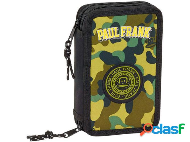 Estuche Doble PAUL FRANK Doble (12.5x19.5x4cm)