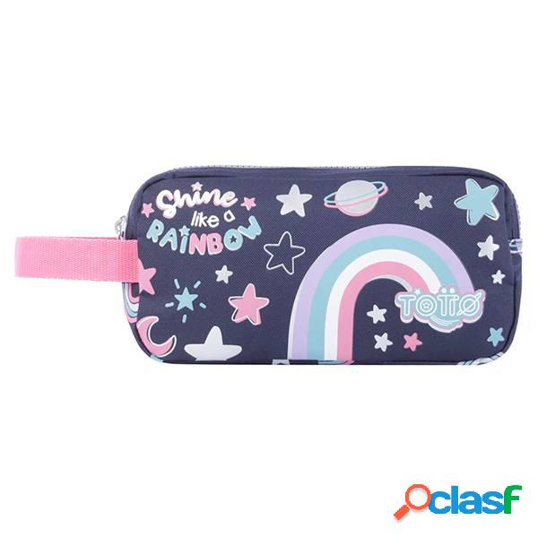 Estuche Shainy Rainbow 23cm