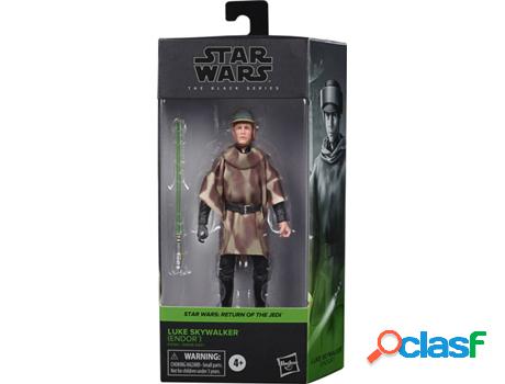 Figura de Acción STAR WARS Luke Skywalker (Endor) The Black