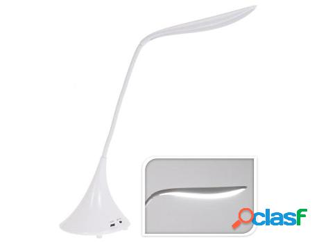 Flexo luz con toma usb 32 cm