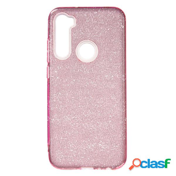 Funda Brillantina Rosa para Xiaomi Redmi Note 8T