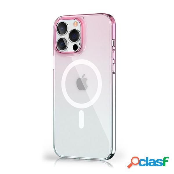 Funda Magnética KINGXBAR Pqy Gradient Series para iPhone 13