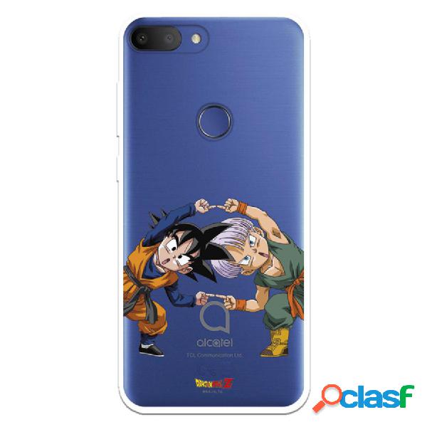 Funda Para Alcatel 1S 2019 Oficial De Dragon Ball Goten Y