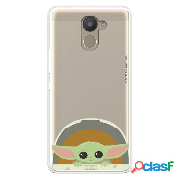 Funda Para Bq Aquaris U Plus Oficial De Star Wars Baby Yoda