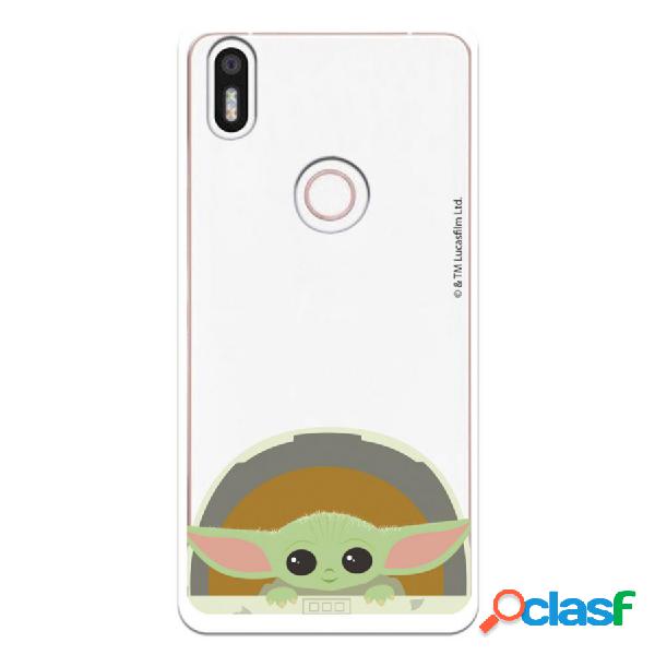 Funda Para Bq Aquaris X5 Plus Oficial De Star Wars Baby Yoda