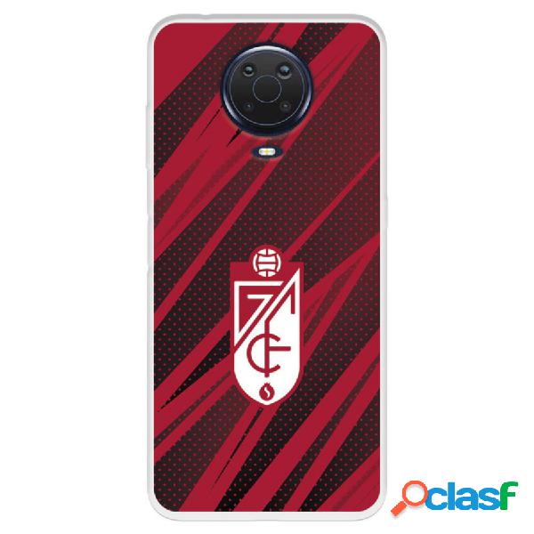 Funda Para Nokia G20 Del Escudo - Líneas Rojas Y Negras -