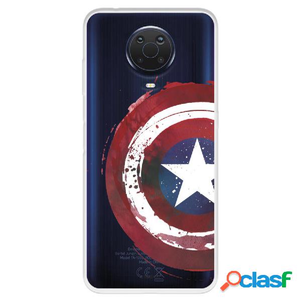 Funda Para Nokia G20 Oficial De Marvel Capitán América
