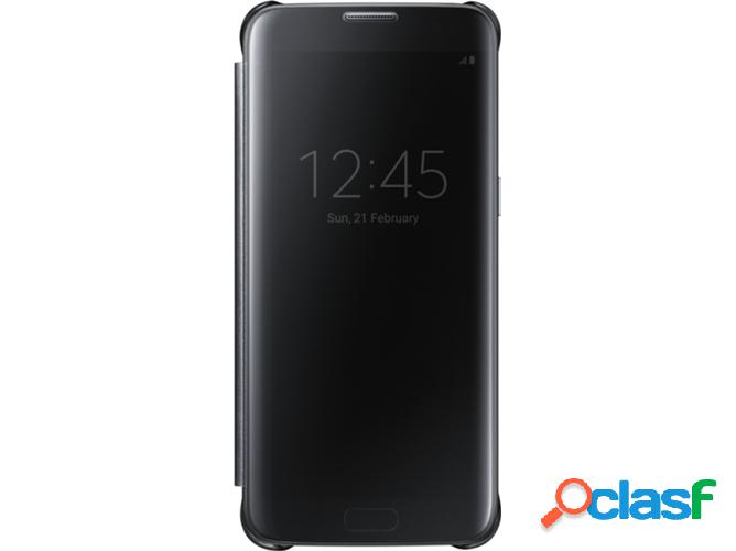 Funda SAMSUNG Galaxy S7 Edge Clear View Negro