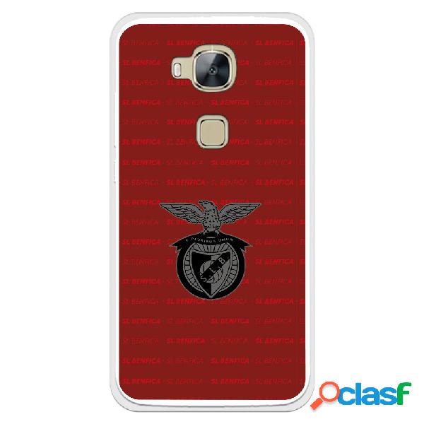 Funda para Huawei G8 del Escudo Fondo Granate - Licencia