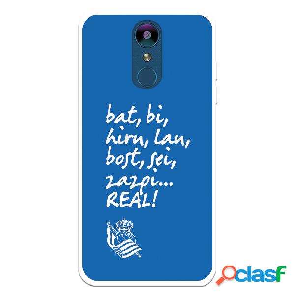 Funda para LG K9 2018 del Real Sociedad de Futebol Real