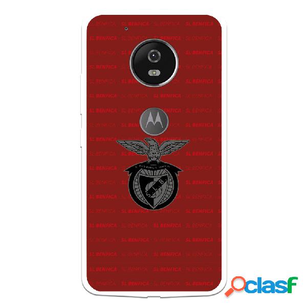 Funda para Motorola Moto G5 del Escudo Fondo Granate -