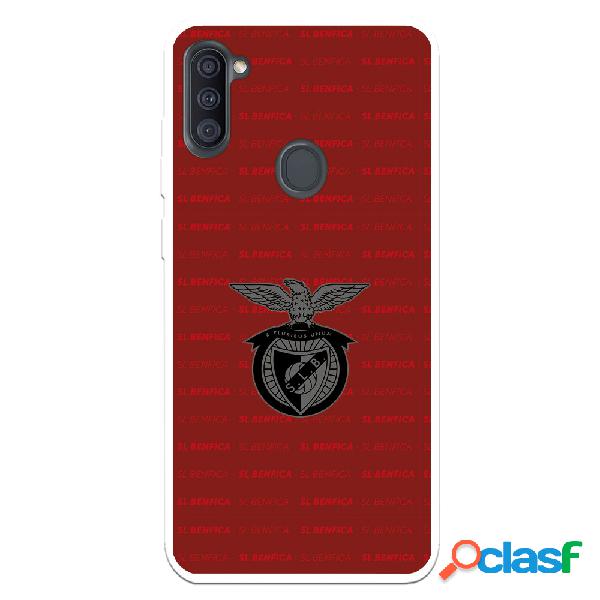 Funda para Samsung Galaxy A11 del Escudo Fondo Granate -