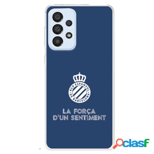 Funda para Samsung Galaxy A33 5G Del Escudo Fondo Azul -