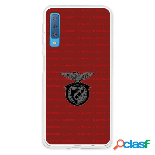 Funda para Samsung Galaxy A7 2018 del Escudo Fondo Granate -