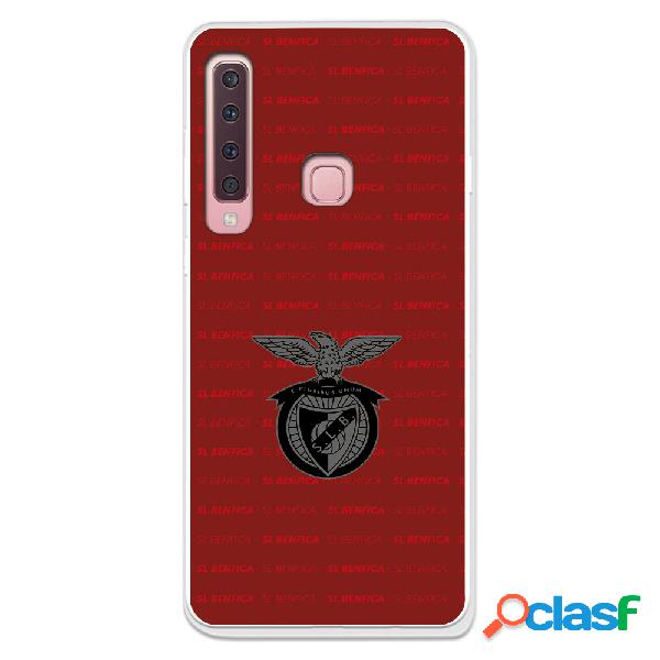 Funda para Samsung Galaxy A9 2018 del Escudo Fondo Granate -
