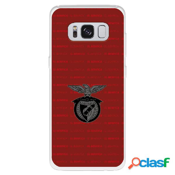 Funda para Samsung Galaxy S8 Plus del Escudo Fondo Granate -