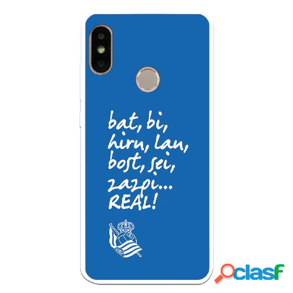 Funda para Xiaomi Mi A2 Lite del Real Sociedad de Futebol