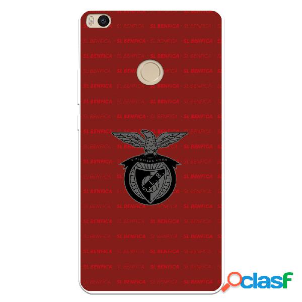 Funda para Xiaomi Mi Max 2 del Escudo Fondo Granate -