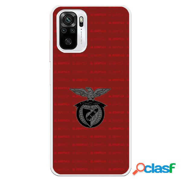 Funda para Xiaomi Redmi Note 10 del Escudo Fondo Granate -