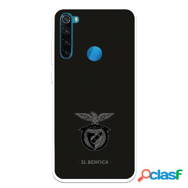 Funda para Xiaomi Redmi Note 8 del Escudo Fondo Negro -