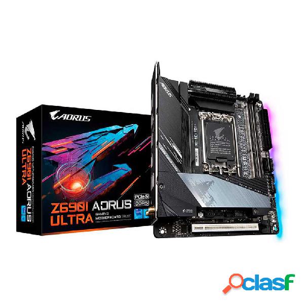 Gigabyte z690i aorus ultra. socket 1700. mini-itx.