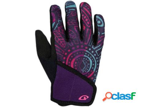 Guantes GIRO Jr -Lila Negro