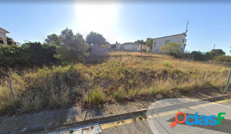 INMEJORABLE PARCELA URBANIZABLE EN VALLDEMAR DE CALAFELL