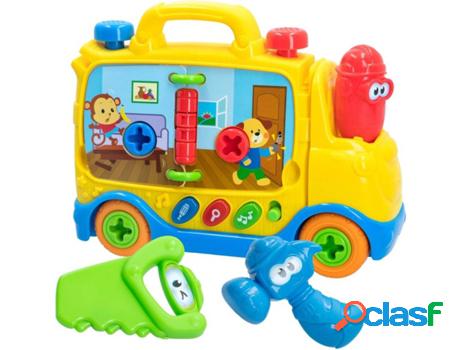 Juego Didáctico WINFUN Camión de Herramientas luz y