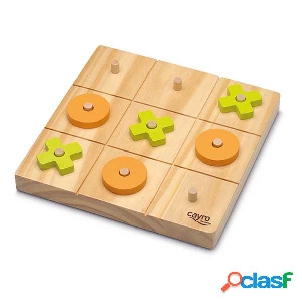 Juego Tic Tac Toe de Madera