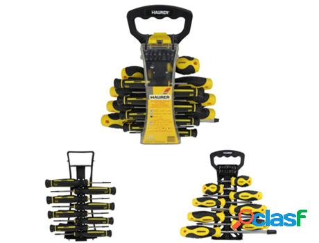 Juego destornilladores con puntas 30 piezas con soporte