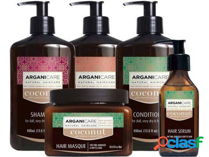 Kit Cabello ARGANICARE Coconut Ritual