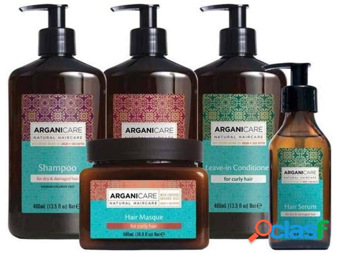 Kit Cabello ARGANICARE Nutritive Ritual Curly Hair