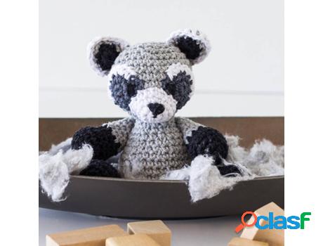 Kit DIY HOOOKED de Crochet Raccoon Ricky