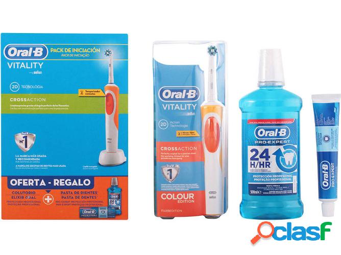 Kit ORAL-B Vitality Cross Action Salud Cepillo Electrico
