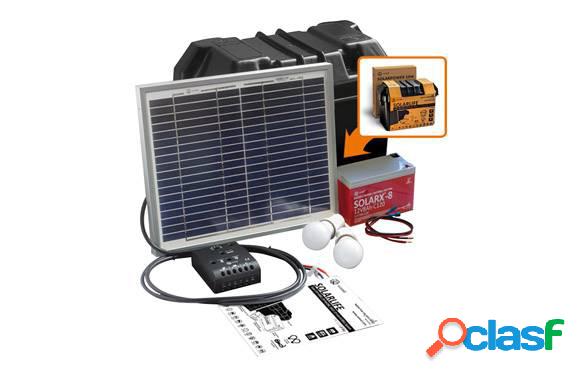 Kit Xunzel Solarlife con accesorios 10W 12V