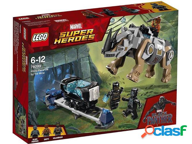 LEGO Super Heroes: Enfrentamiento de rinocerontes junto a la