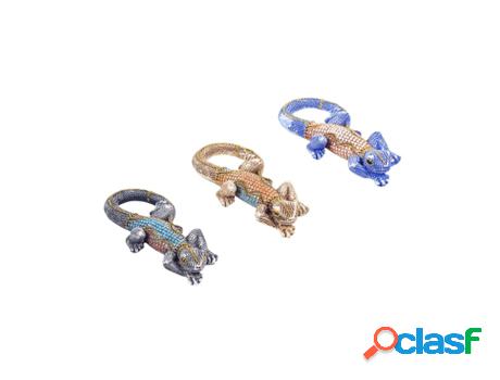 Lagarto 3 Diferentes Pequeño Incluye 3 Unidades Figuras