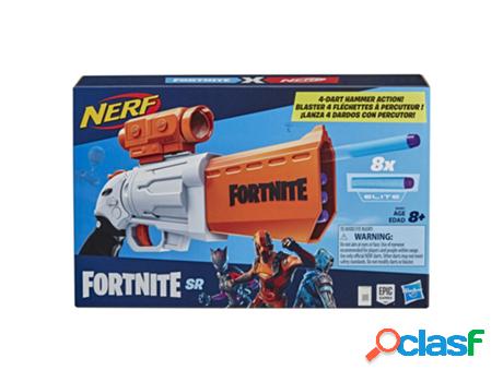 Lanzador NERF Fortnite SR (Edad Minima: 8 años)