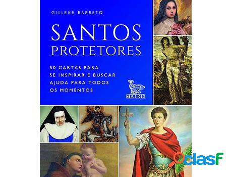 Libro Santos Protetores - 50 Cartas para se Inspirar e
