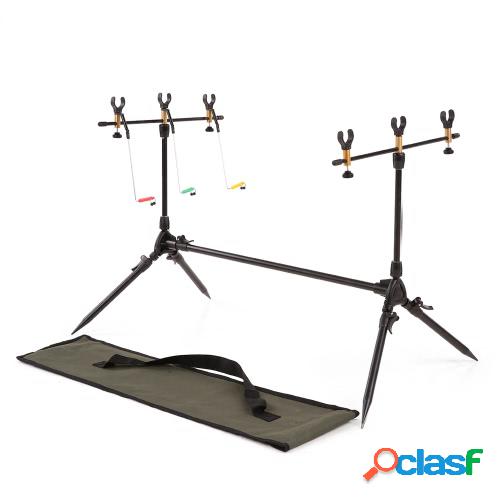 Lixada Carpa retráctil ajustable Caña de pescar Soporte