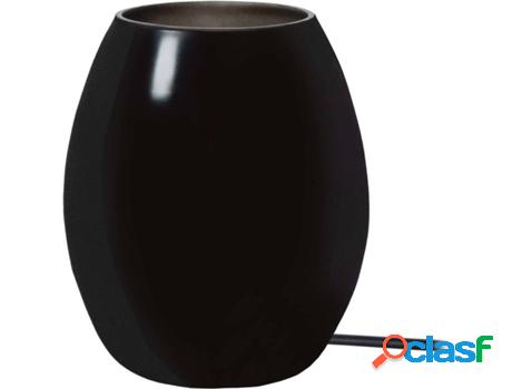 Lámpara de Mesa TOSEL Agg (Oval en Negro, Blanco - E14 -